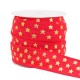 Elastisches Band 15mm stars Red